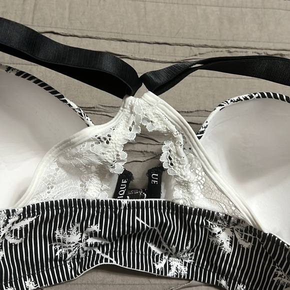 Cacique racer back front closure T-shirt bra 40DDD - Picture 2 of 5